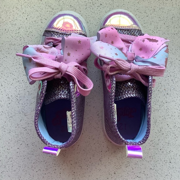 Jojo Siwa Mermaid Scales High-Top Sneaker (Little Girls) - Picture 4 of 9